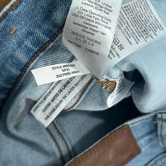 Madewell The Perfect Vintage Jean in Coffey Wash Worn In Edition size 24 - Picture 11 of 11